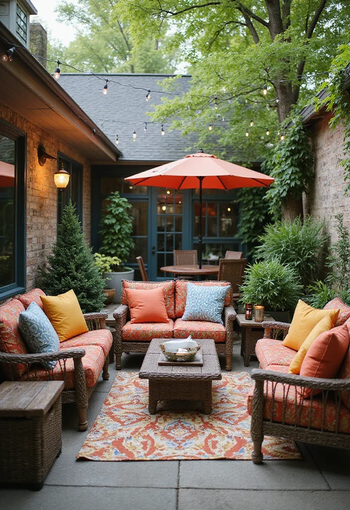14 Backyard Landscape Ideas for Comfortable Outdoor Living 12 14 Backyard Landscape Ideas for Comfortable Outdoor Living - 2. Cozy Outdoor Seating