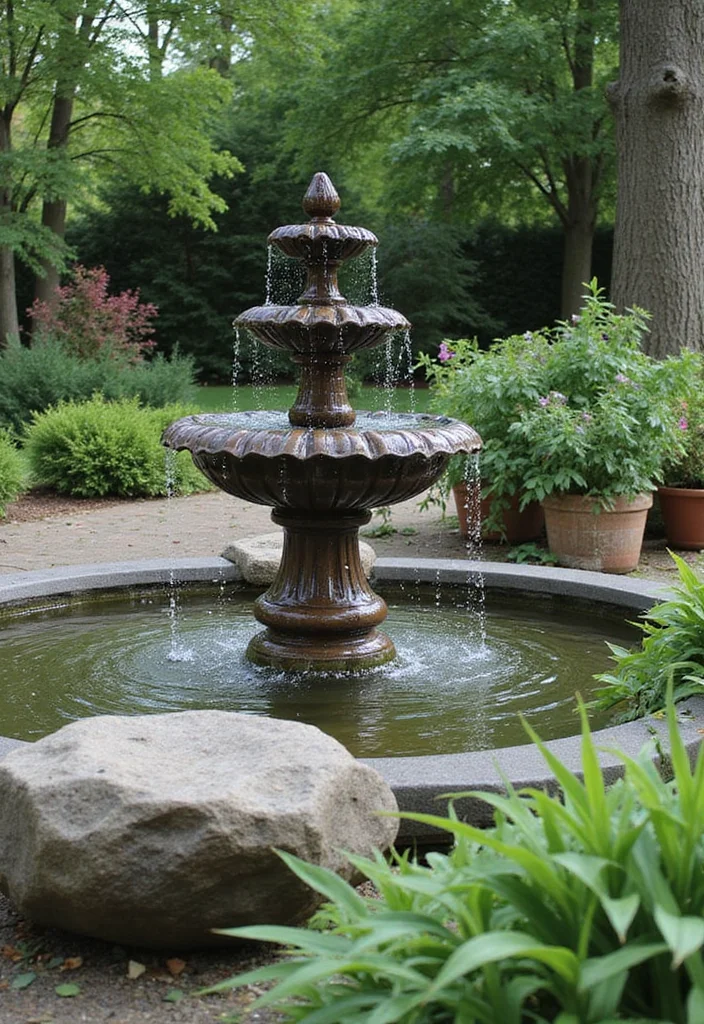 14 Backyard Landscape Ideas for Comfortable Outdoor Living 67 14 Backyard Landscape Ideas for Comfortable Outdoor Living - 7. Water Features