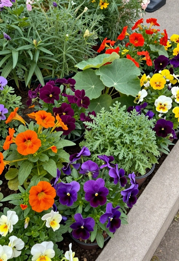 14 Flower Bed Ideas in Front of House to Refresh Curb Appeal - 5. Edible Flower Beds