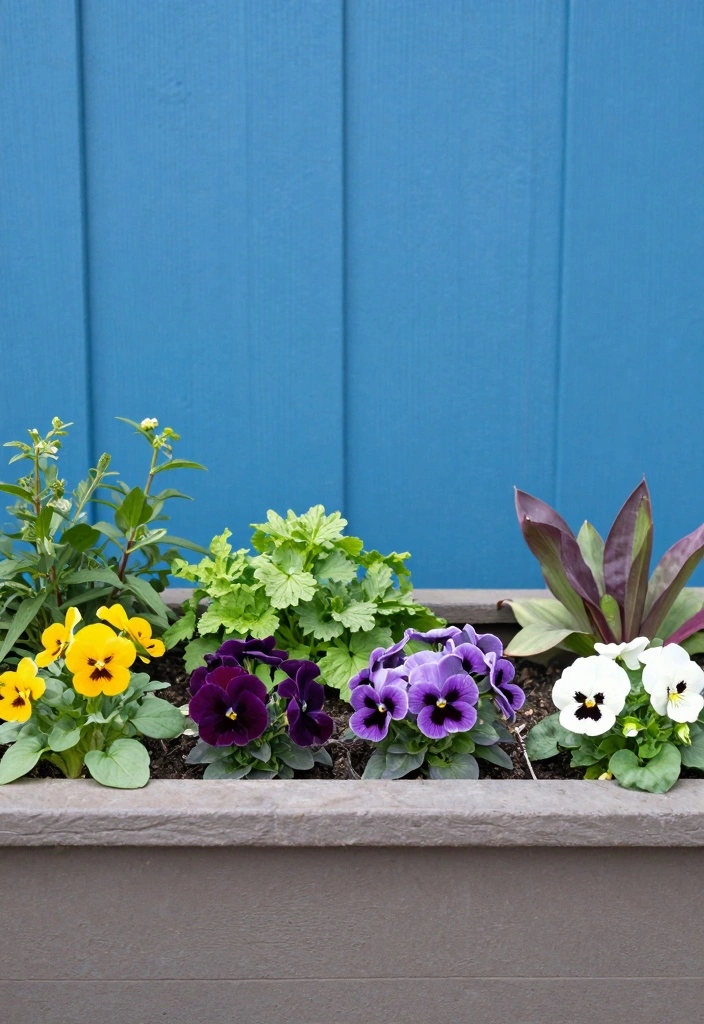 14 Flower Beds Landscaping Ideas for Colorful Garden Structure - 10. Edible Flower Beds