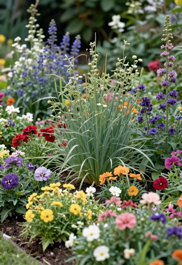 14 Flower Beds Landscaping Ideas for Colorful Garden Structure - 11. Perennial Flower Beds