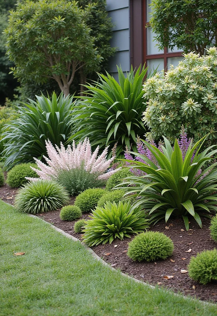 14 Flower Beds Landscaping Ideas for Colorful Garden Structure - 9. Themed Flower Beds