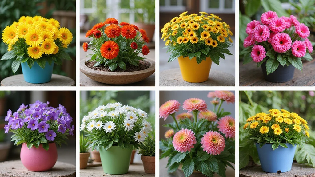 14 Flower Pot Arrangement Ideas for Balanced Seasonal Color