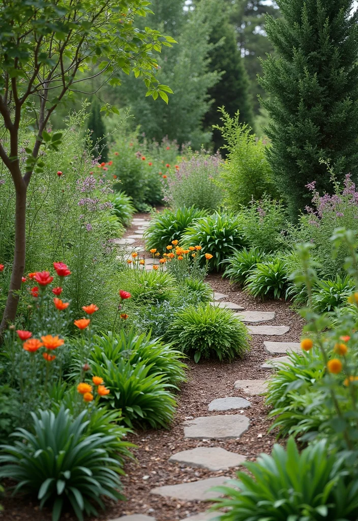 14 Landscape Ideas for Backyard Slope That Simplify Outdoor Living 12 14 Landscape Ideas for Backyard Slope That Simplify Outdoor Living - 2. Erosion Control with Native Plants