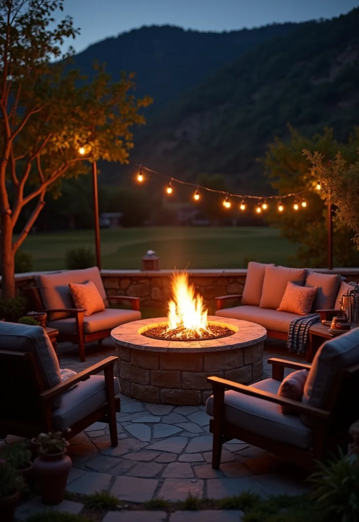 14 Landscape Ideas for Backyard Slope That Simplify Outdoor Living 78 14 Landscape Ideas for Backyard Slope That Simplify Outdoor Living - 8. Outdoor Fire Pits for Ambiance