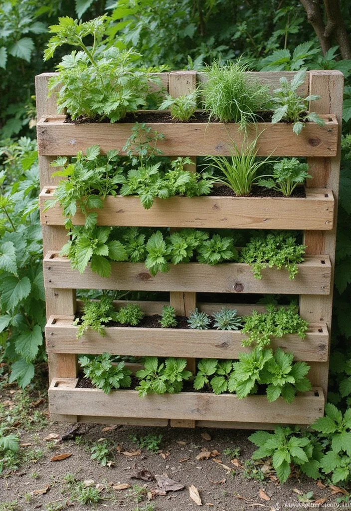 14 Planter Box Garden Ideas for Easy Home Growing 1 14 Planter Box Garden Ideas for Easy Home Growing - 1. Vertical Pallet Garden