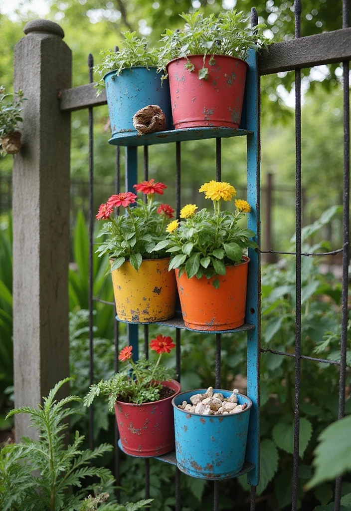 14 Planter Container Ideas That Elevate Your Outdoor Decor 12 14 Planter Container Ideas That Elevate Your Outdoor Decor - 2. Hanging Shoe Organizers