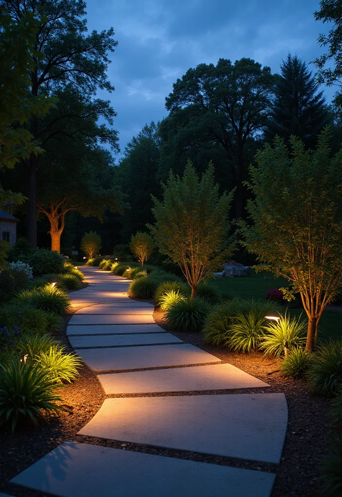 14 Yard Landscaping Ideas for a Cleaner Greener Outdoor Space 100 14 Yard Landscaping Ideas for a Cleaner Greener Outdoor Space - 10. Sustainable Lighting