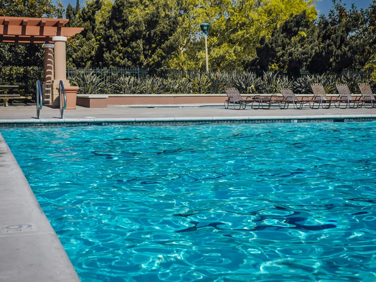 average swimming pool capacity in gallons