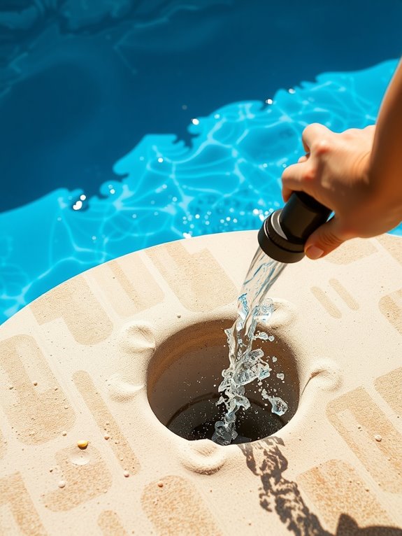 backwash rinse reset monitor pressure