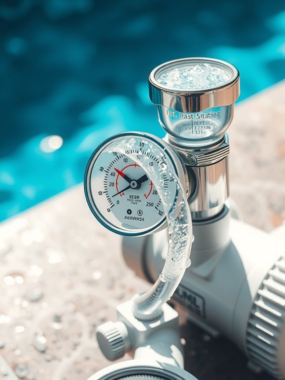 backwash when pressure rises