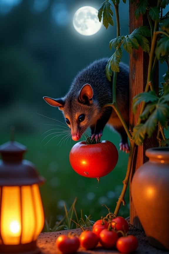 What Do Possums Eat on Your Tomato Plants at Night? 10 breaker stage harvest to indoors ripen securely