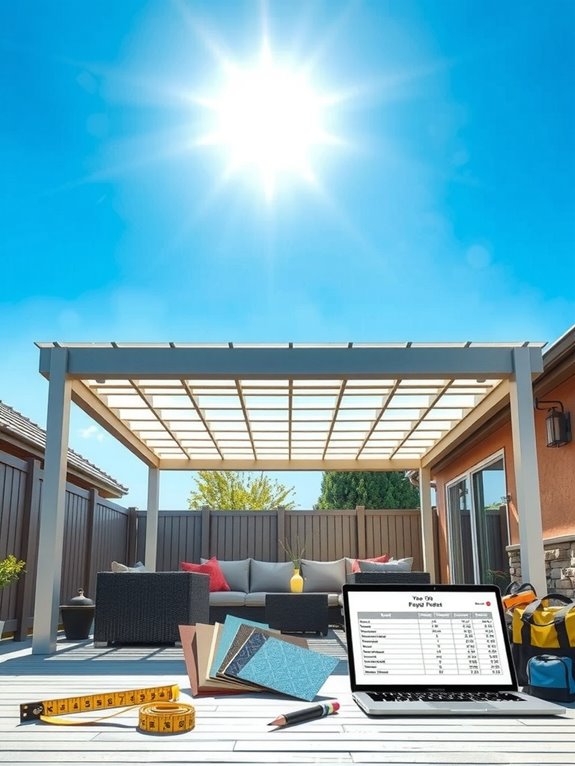 10 Things That Affect How Much a 20x20 Patio Cover Does Cost 8 budgeting a 20 20 patio cover materials features totals