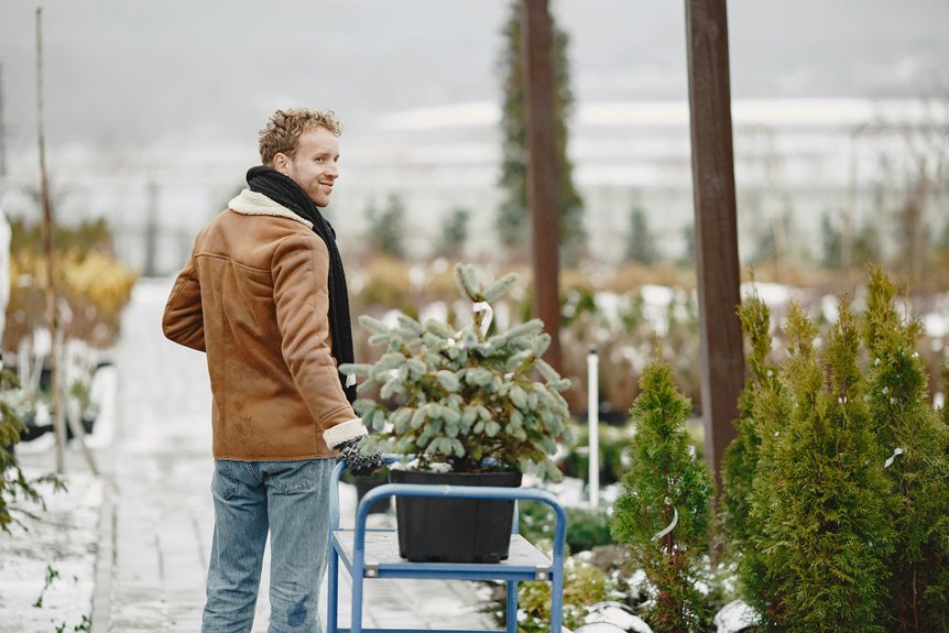 can you plant trees winter