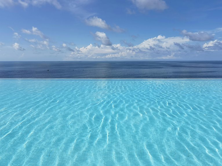 can you swim in clouded water