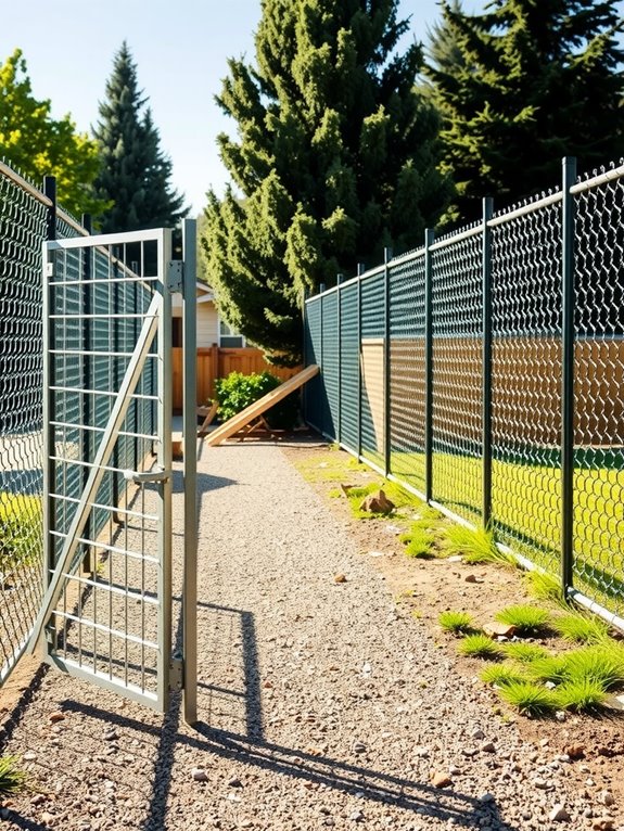 7 Reasons Chain Link Fence Is Cheaper Than Wood 2 chain link installs faster cheaper