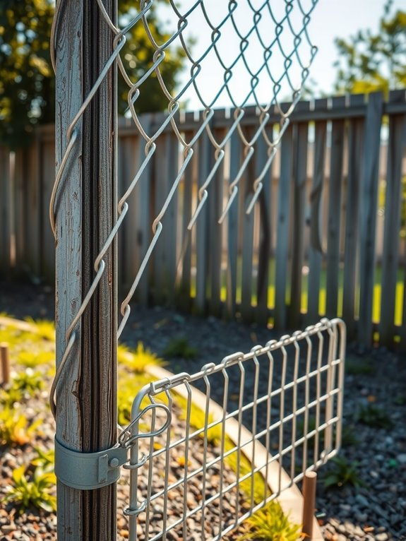 7 Reasons Chain Link Fence Is Cheaper Than Wood 3 chain link requires less maintenance