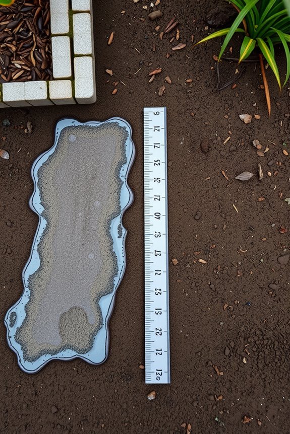 compare fabric drainage against reference sample