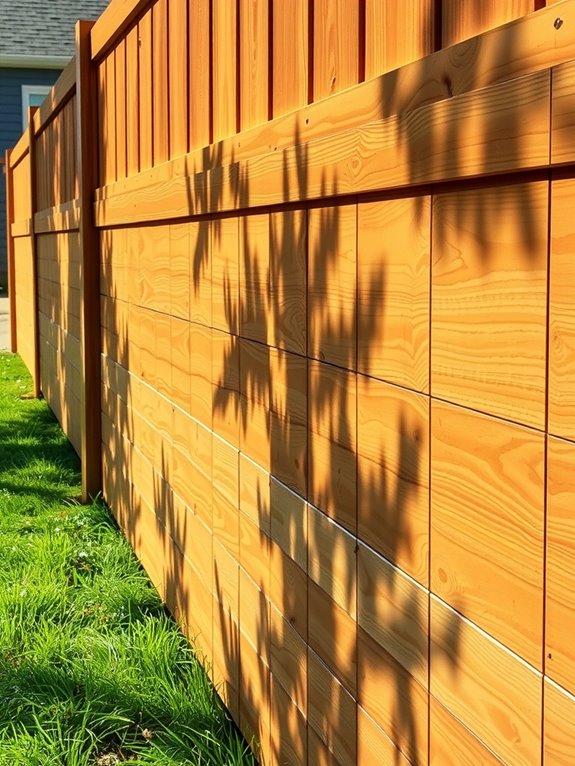 composite fencing wood look low upkeep