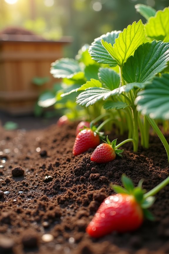 compost grounds before use