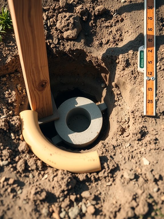 How Deep Should Fence Posts Be for Step-by-Step Installation 6 concrete vs gravel fence footings strength drainage