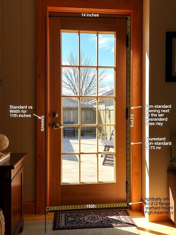 custom patio doors for nonstandard openings