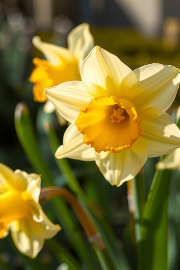 daffodils symbolize spring renewal