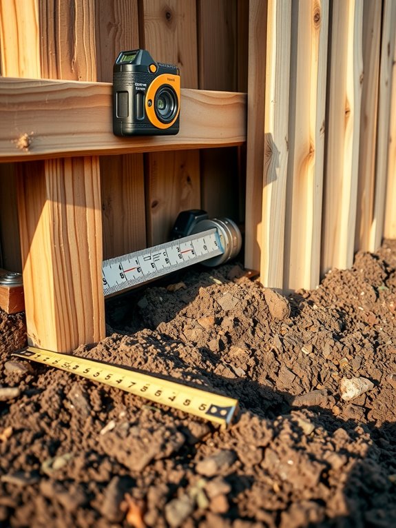 How Deep Should Fence Posts Be for Step-by-Step Installation 5 deep frost aware fence footing depths