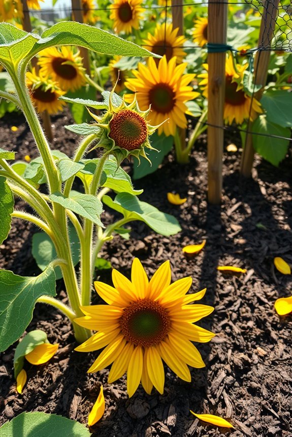 Do Deer Eat Sunflower Plants and How Can You Protect Your Garden 5 deer damaged sunflowers recovery guide