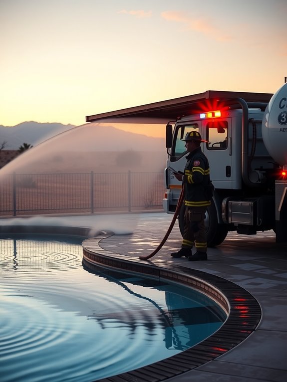 emergency drought pool fill guidelines and alternatives