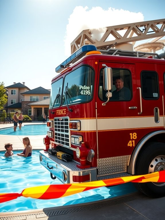 emergency first pool second