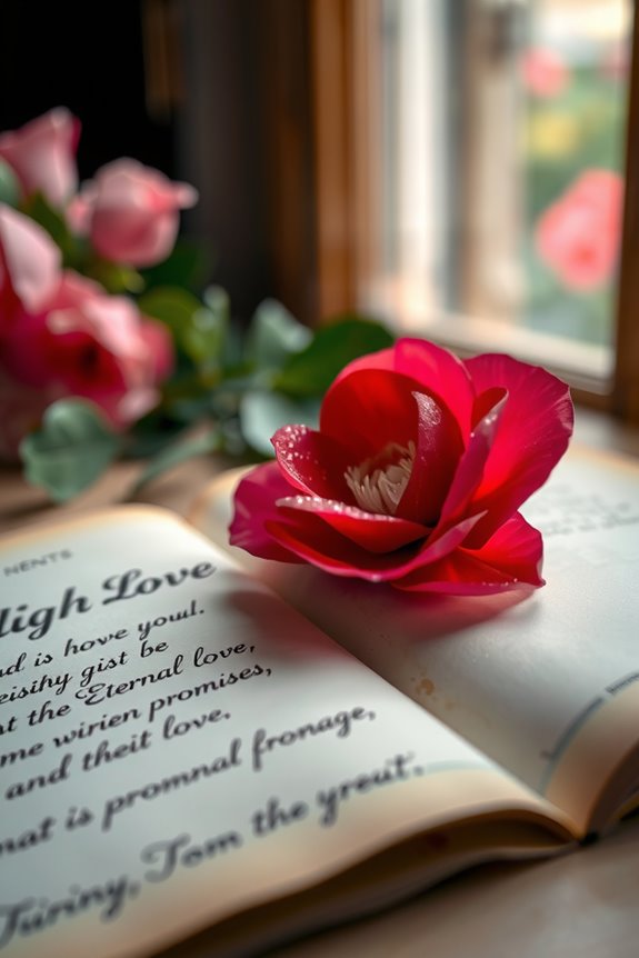 eternal love through flowers