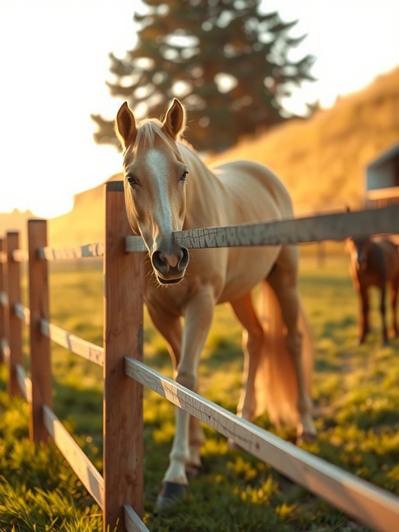 fence height should match horse size