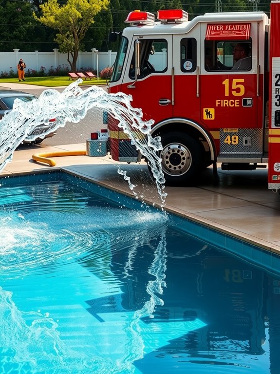 fire department pool fill considerations