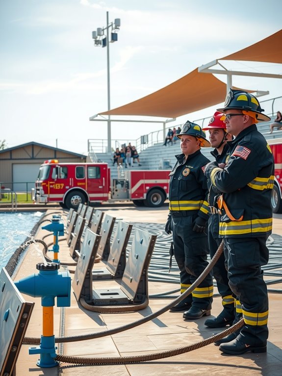 fire department pool filling fees vary