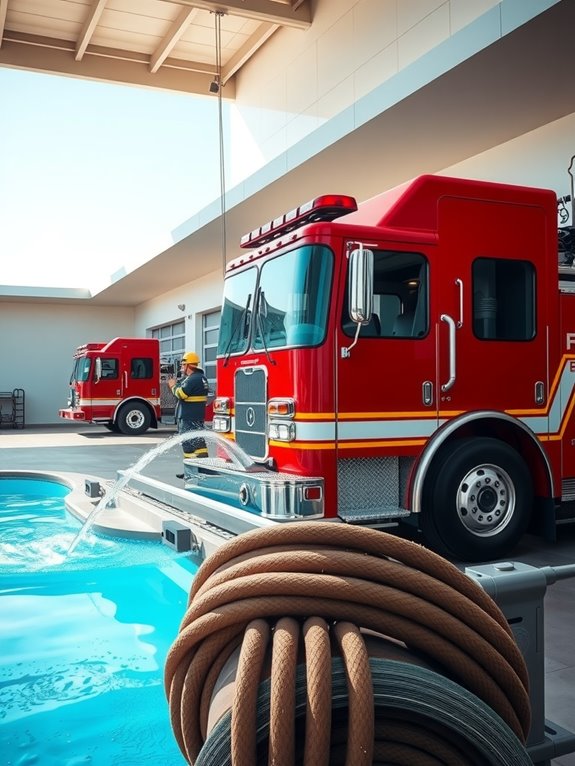 fire departments may fill pools