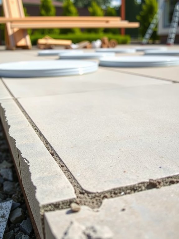 How Thick Should Patio Concrete Be 1 four inch patio slab standard