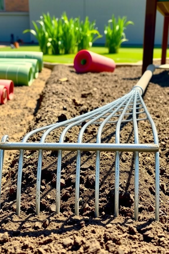 What Is a Landscape Rake Used For? 5 ground work rake level debris free