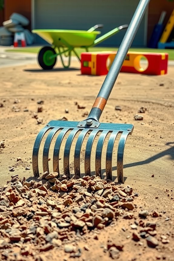 What Is a Landscape Rake Used For? 4 landscape rake leveling technique tips