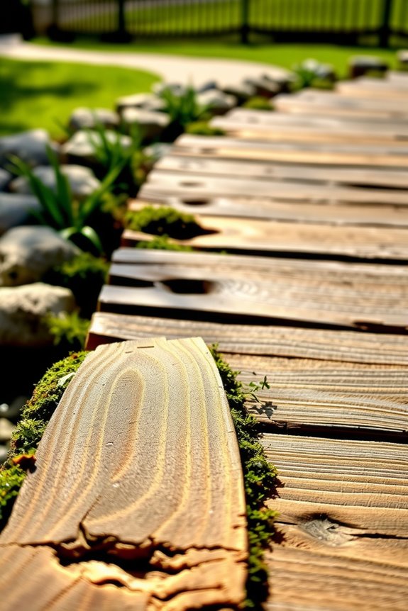 lifespan of landscape timbers by use