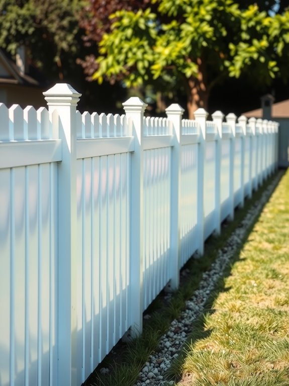 long lasting vinyl fencing standard