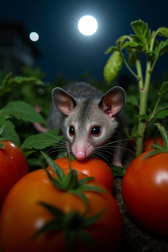 What Do Possums Eat on Your Tomato Plants at Night? 7 nighttime possum raids peak damage times