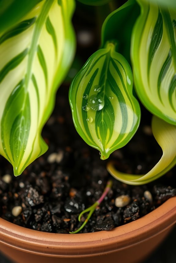 overwatering causes yellow leaves recovery