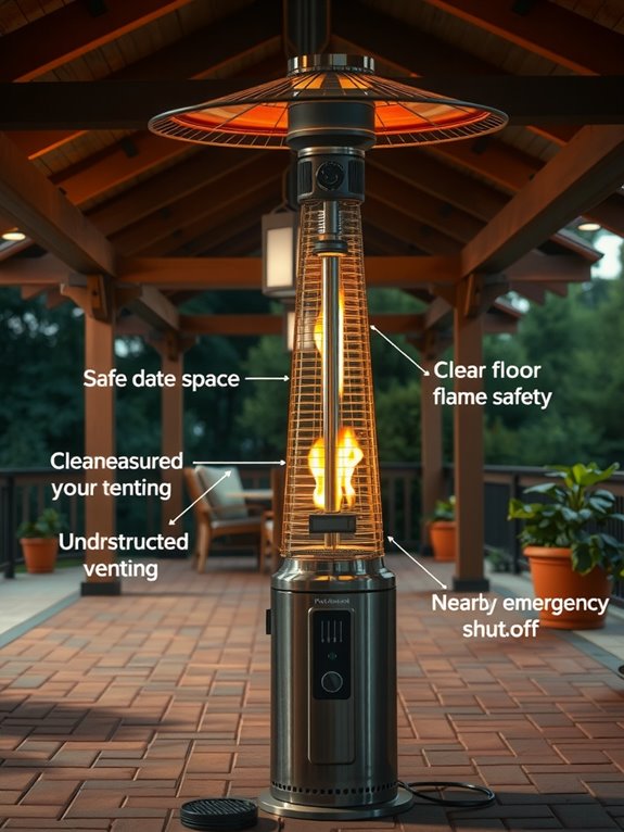 How You Can Safely Use a Patio Heater Under a Covered Patio 1 patio heater safety manual guidelines