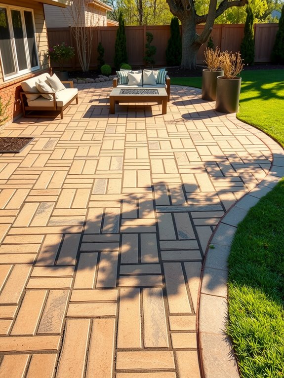 paver patio roi 109