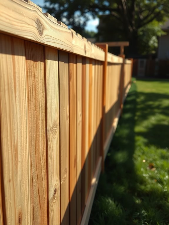 pine cedar redwood fence longevity cost