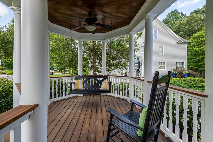 porch railing height requirements