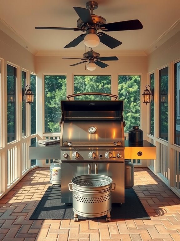 How You Can Safely Grill in a Screened-In Porch Without Risk 8 regular grill maintenance prevents flare ups