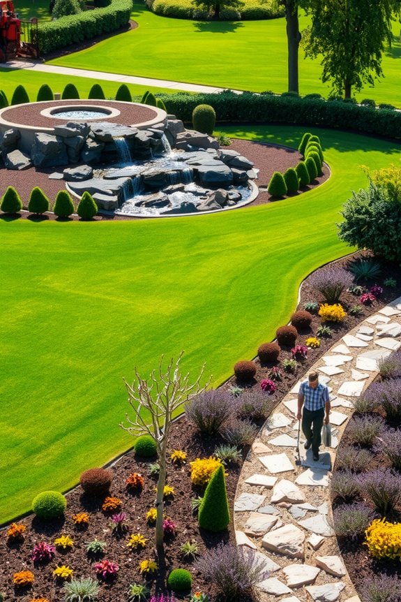 regular landscape maintenance schedule benefits investment