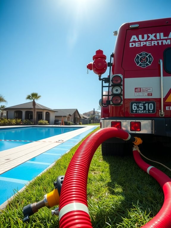 rent water for pool filling